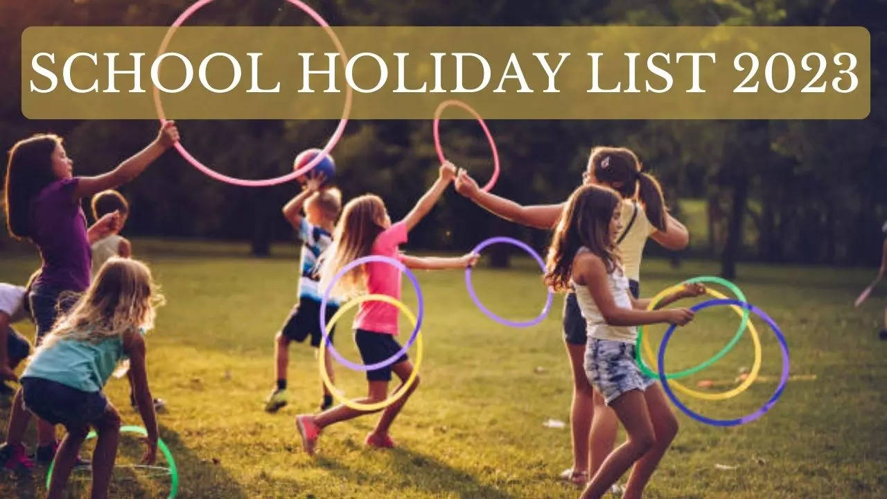 School Holiday List 2023