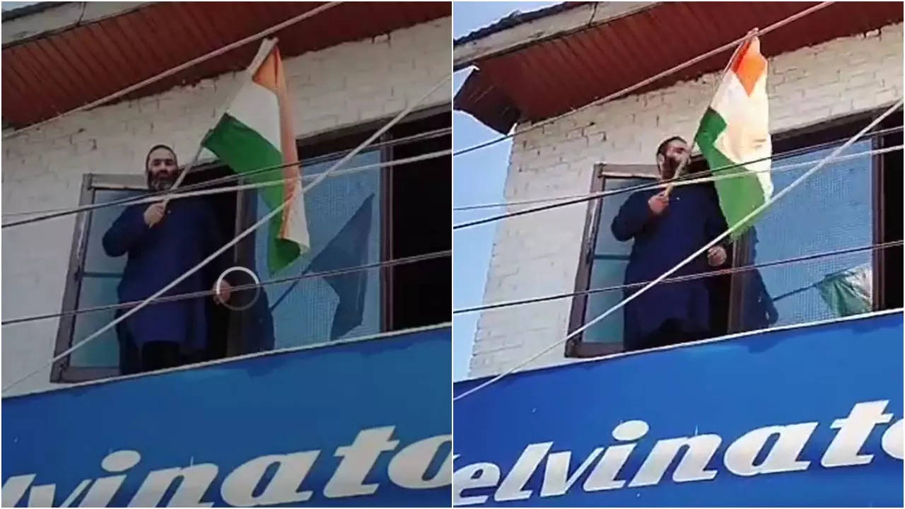 Hizbul Terrorist Brother Hoisted Tricolour