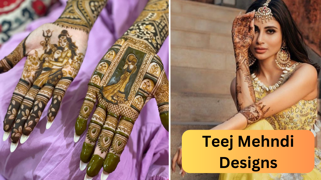 Hartalika teej special mehndi design | Mehndi designs, Henna designs hand, Mehandi  design for hand