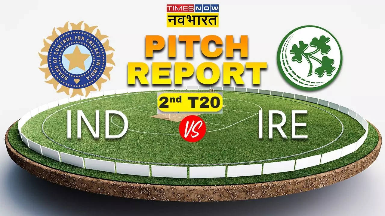 IND vs IRE 2nd Pitch Report 