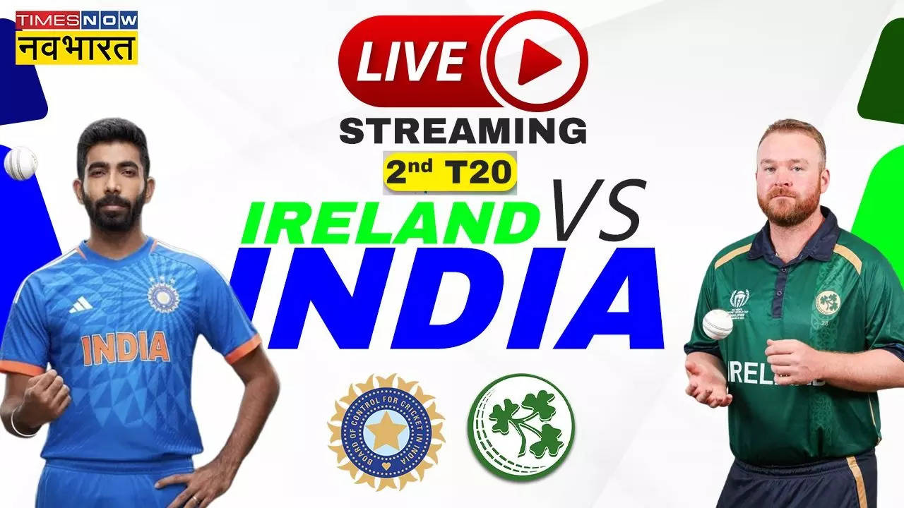 IND vs IRE 2nd Live Streaming