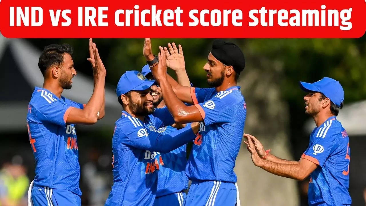 India vs Ireland IND vs IRE 3rd T20 Live Cricket Score Streaming