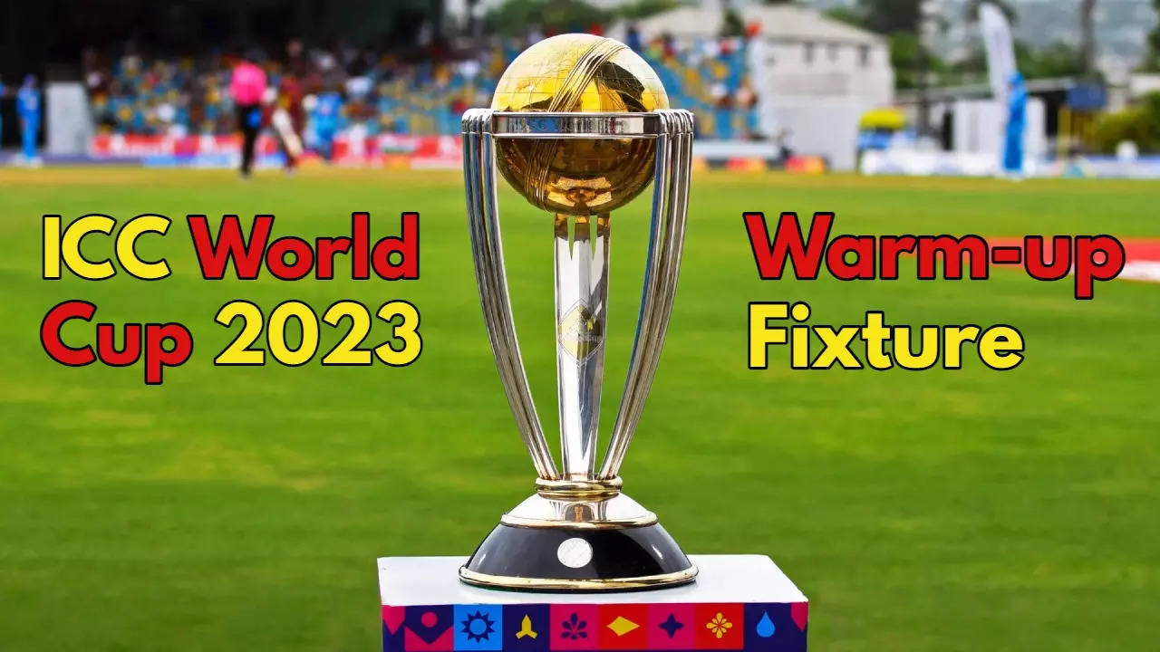 ICC World Cup 2023 Warmup _fixture