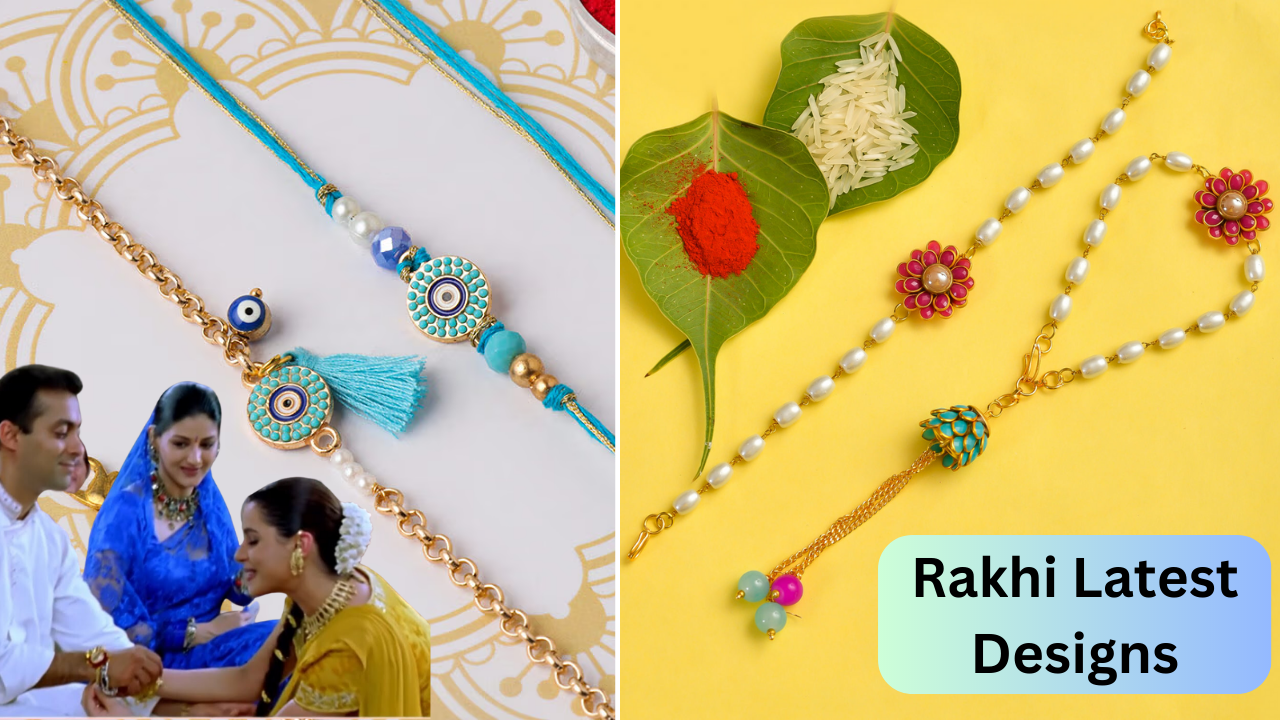 Raksha bandhan, latest rakhi designs, kundan rakhi, evil eye rakhi, bhaiya bhabhi rakhi (1)