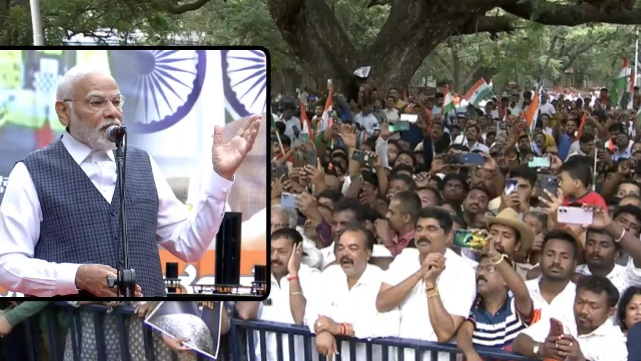 PM Modi, Bengaluru