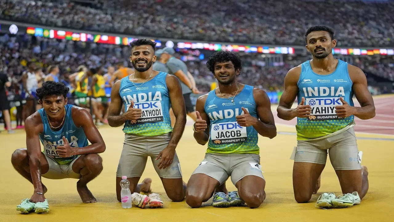 Indian Mens Relay Team