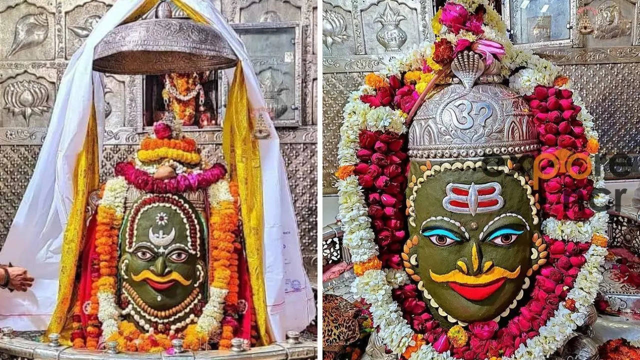 Today Mahakal Darshan Mahakaleshwar Temple Ujjain Bhasma Aarti On The Last Monday Of Sawan 3731