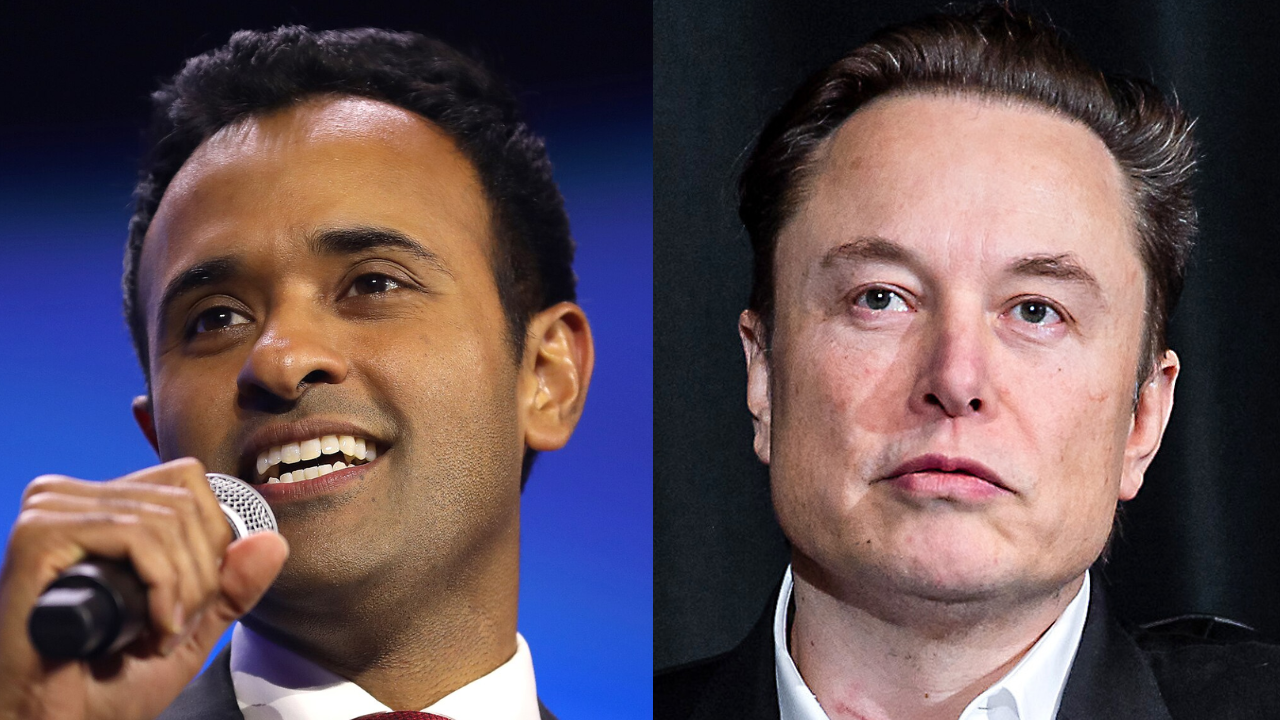 Vivek Ramaswamy And Elon Musk