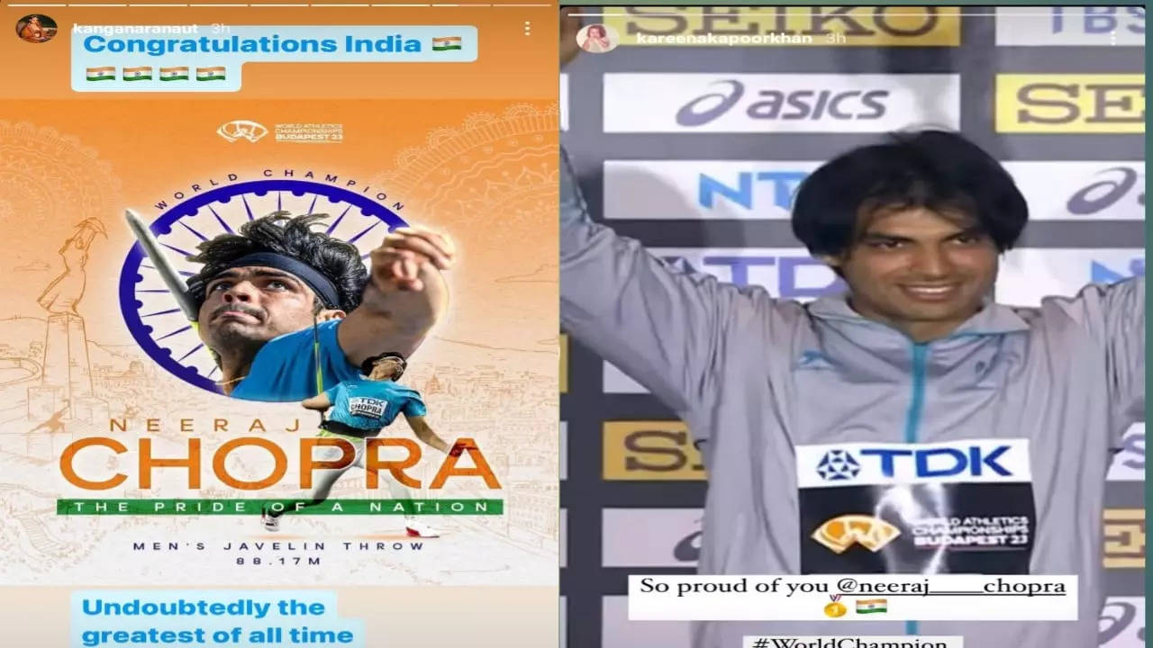 world athletic championship 2023 neeraj chopra wins gold