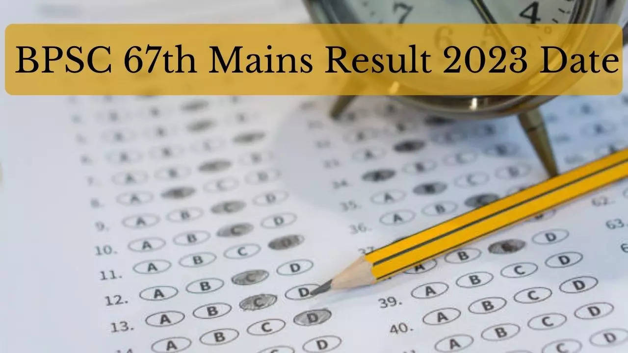 BPSC 67th Mains Result 2023