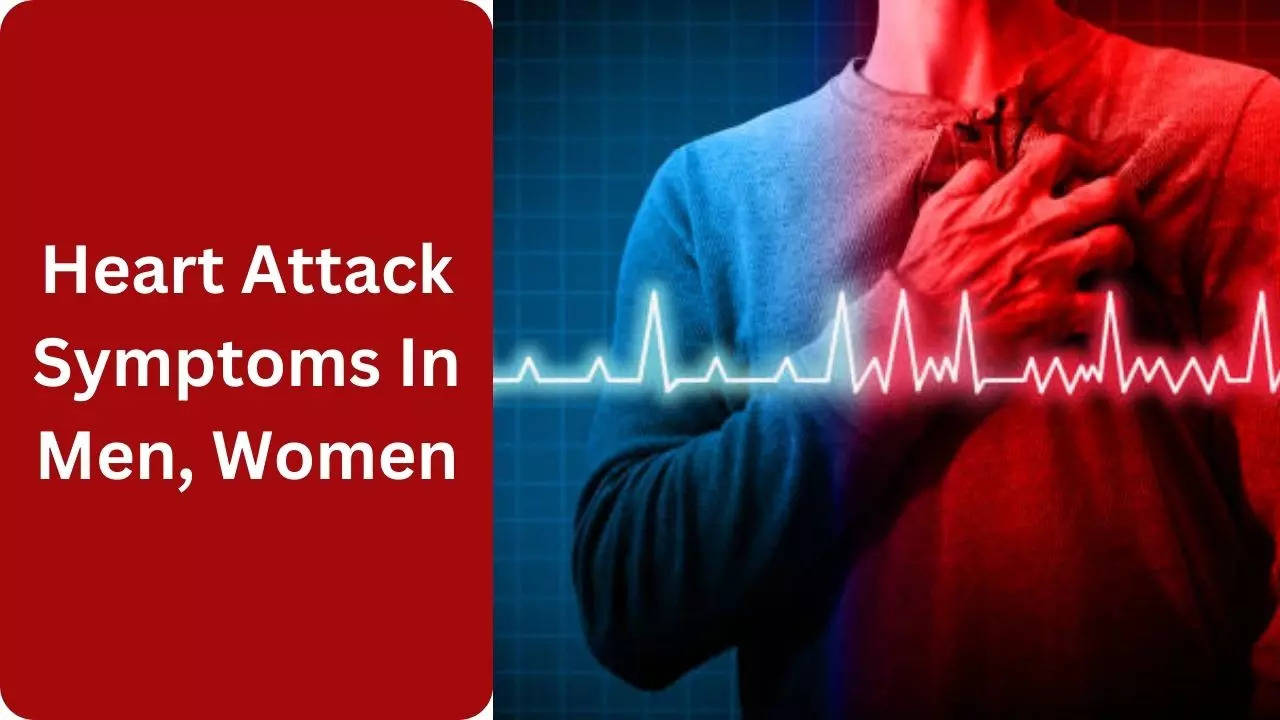 Heart Attack Symptoms In Men, Women