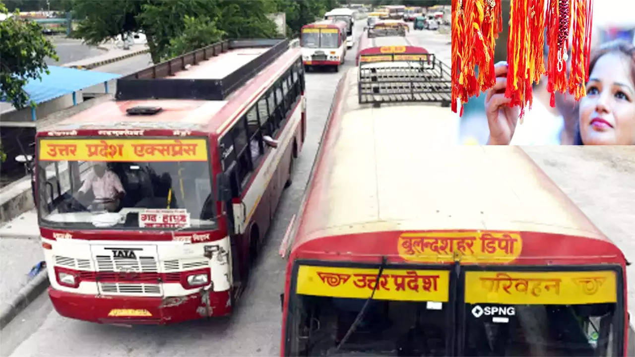 free bus on rakshabandhan in up