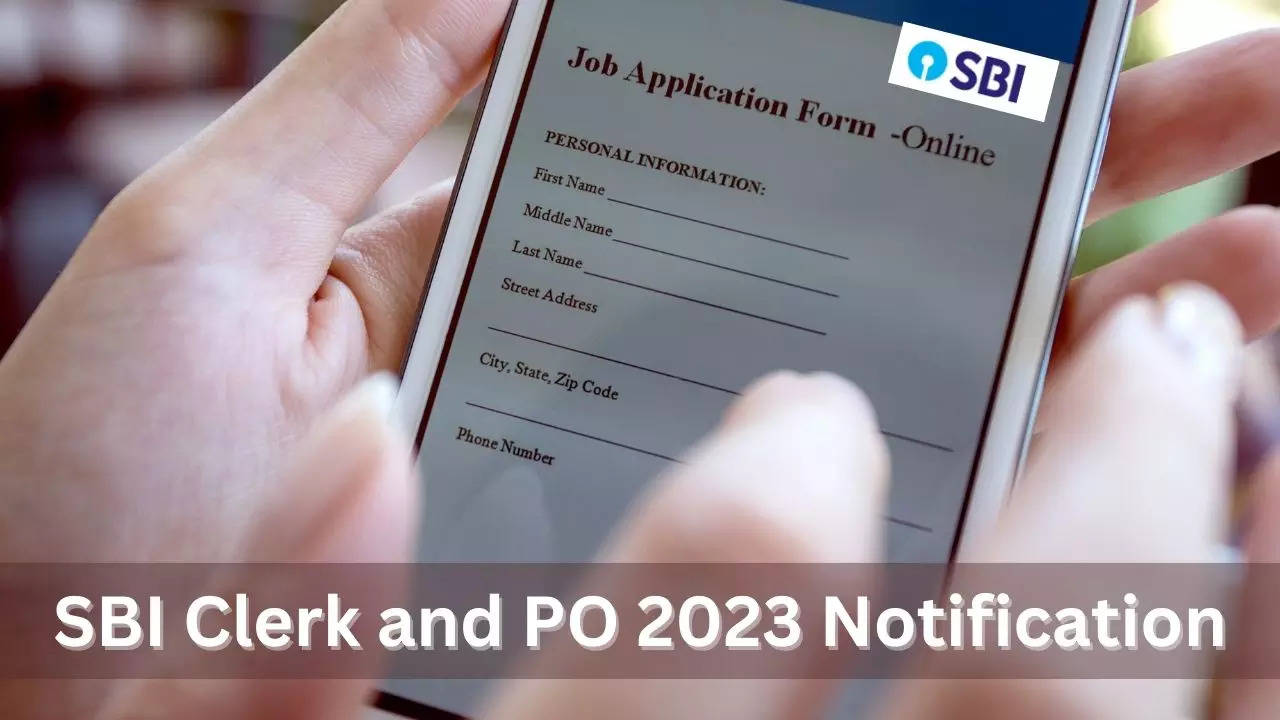 SBI Clerk and PO 2023 Notification