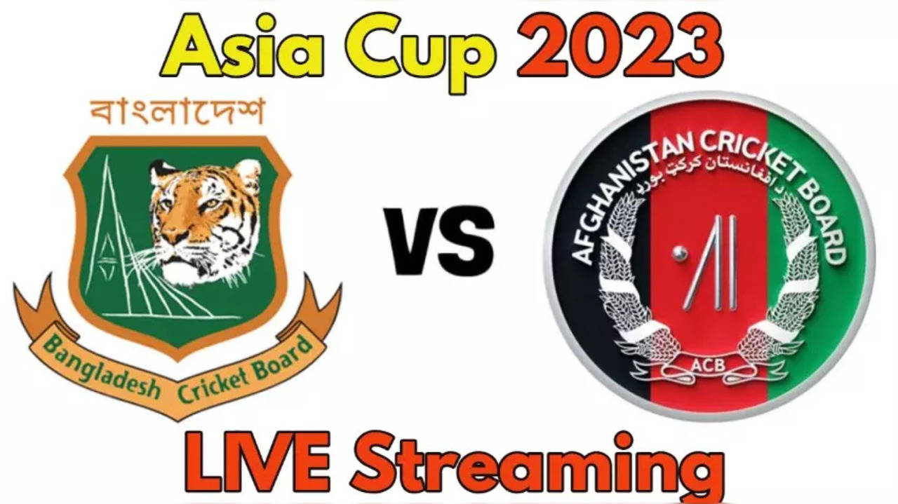 BAN vs AFG Live Streaming