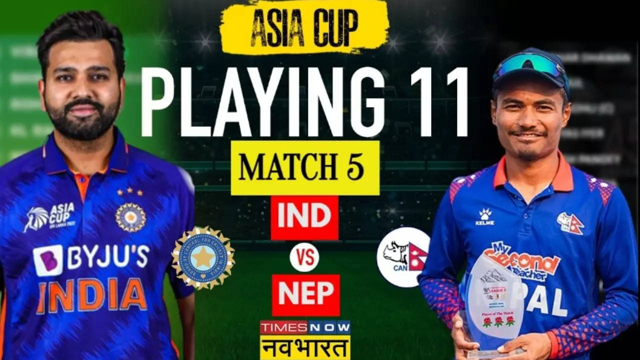 IND vs NEP Playing XI