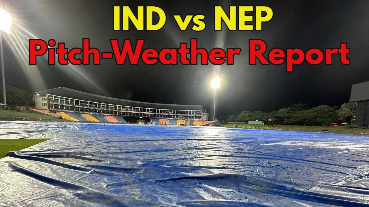 IND vs NEP Pitch Weather Peport