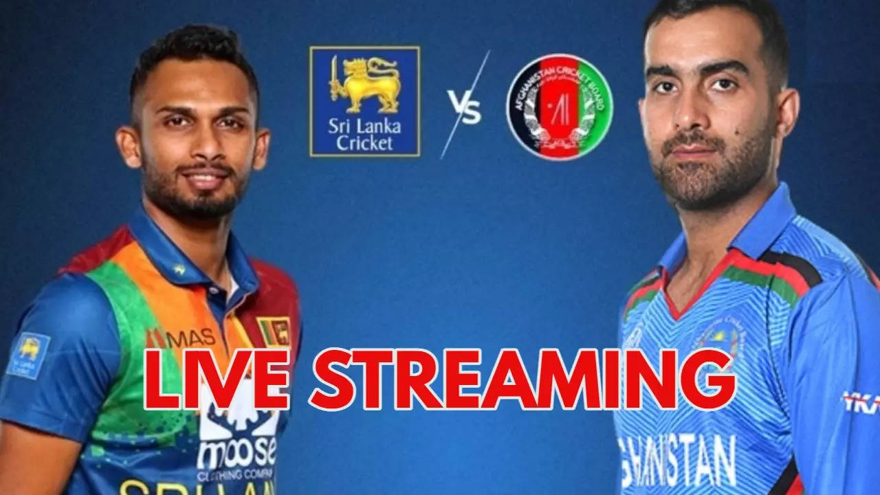 Sri Lanka vs Afghanistan Live Streaming