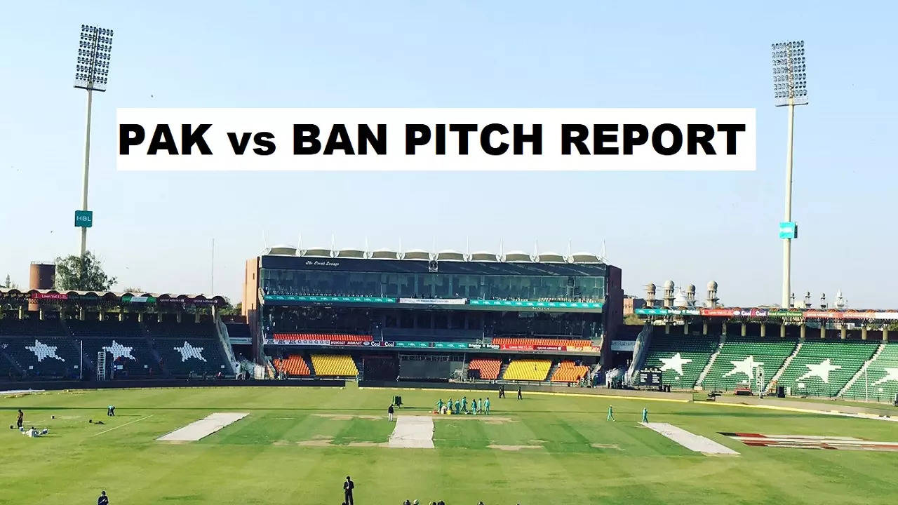 PAK vs BAN Pitch Report Today match