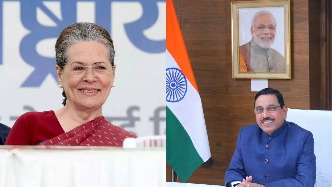 Sonia Gandhi Prahlad Joshi