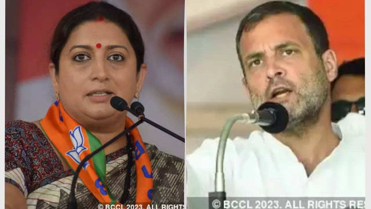 Smriti Irani, Rahul Gandhi