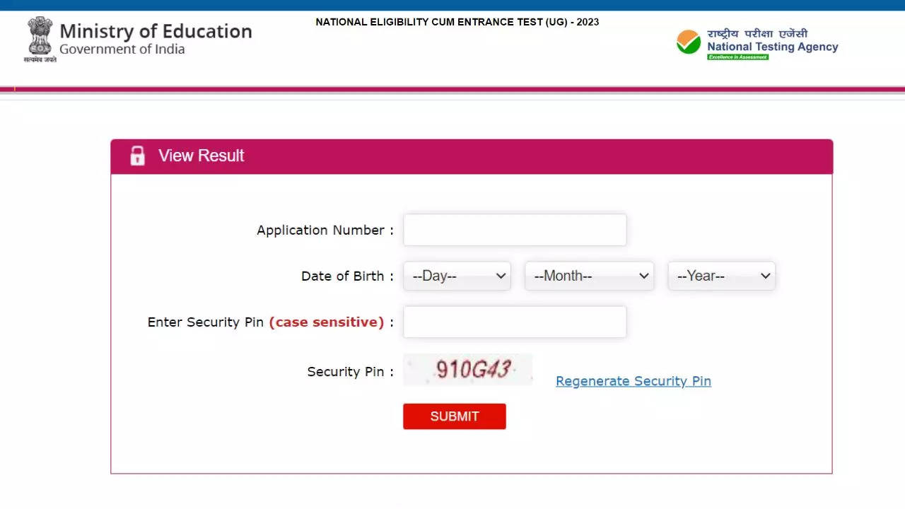 NEET UG Result