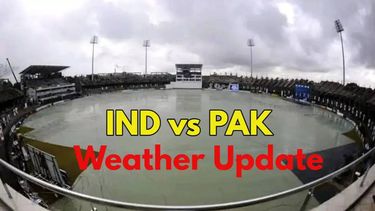 IND vs PAK Weather Update