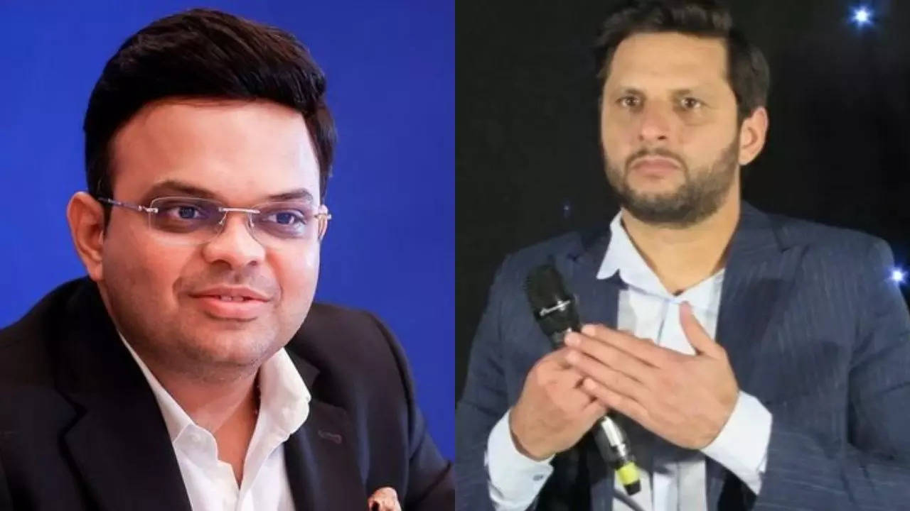 jay Shah vs Shahid Afridi