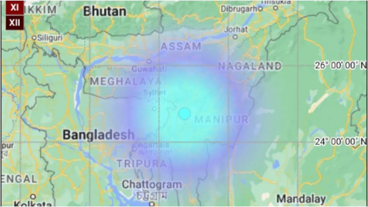 Earthquake in Tripura