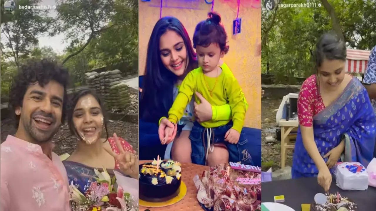 Muskan Bamne Celebrate Birthday on Anupama Set