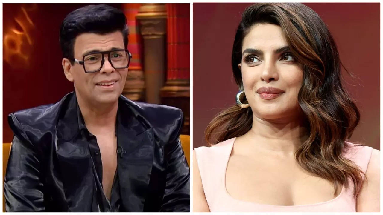 Karan Johar and Priyanka Chopra