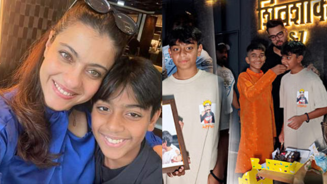 Kajol Son Yug Devgn turns 13