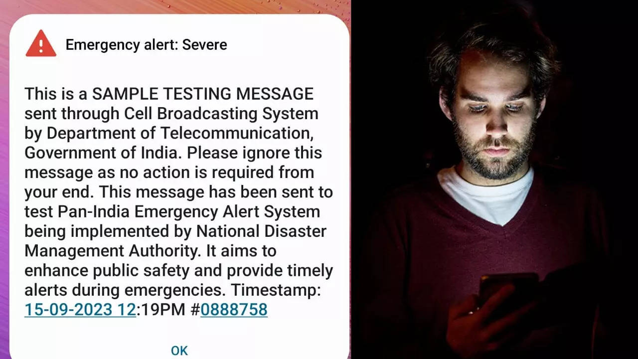 Emergency Alert on Phone