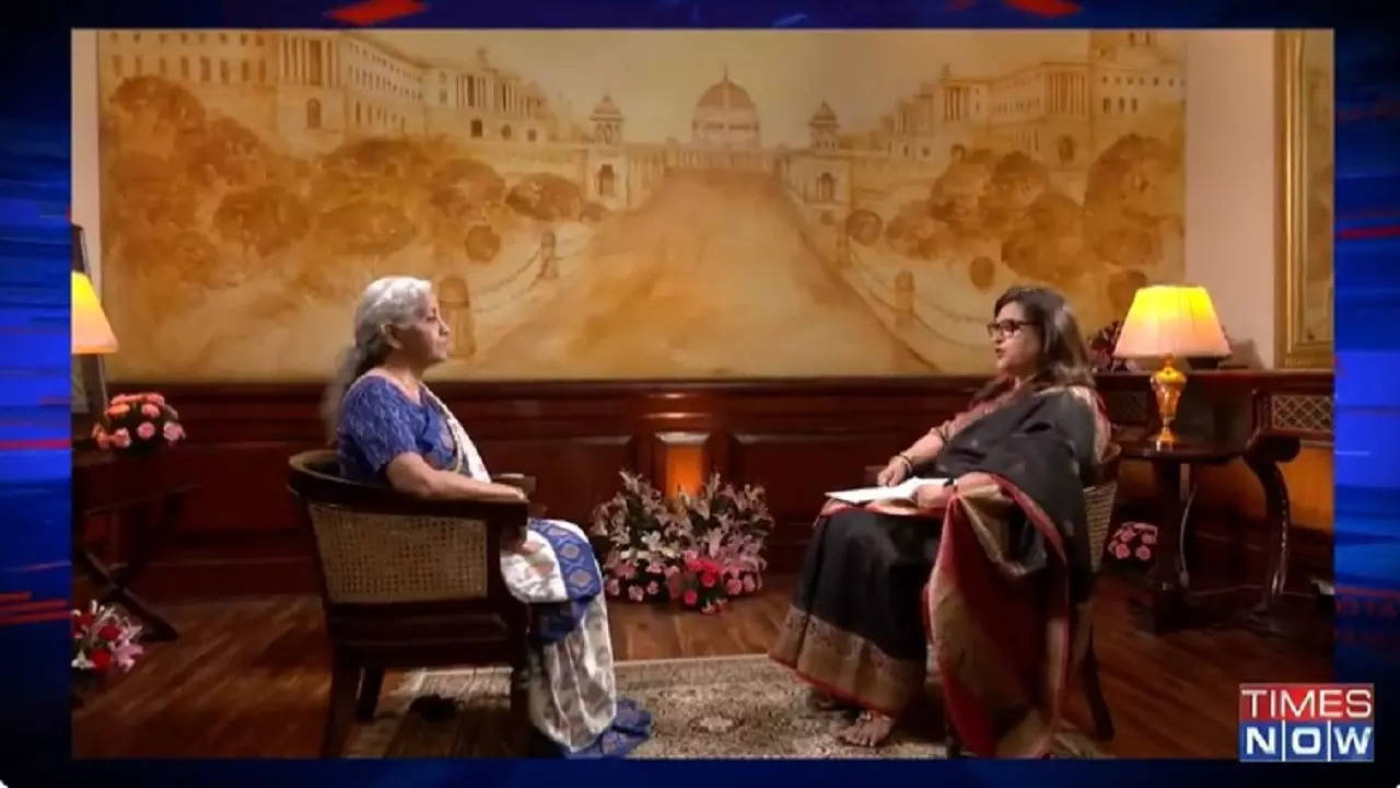 Nirmala Sitharaman On times now