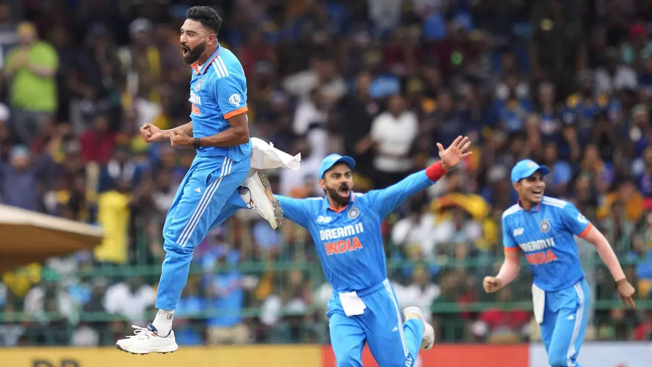 IND vs SL, Mohammed Siraj takes 6 wickets against Sri Lanka