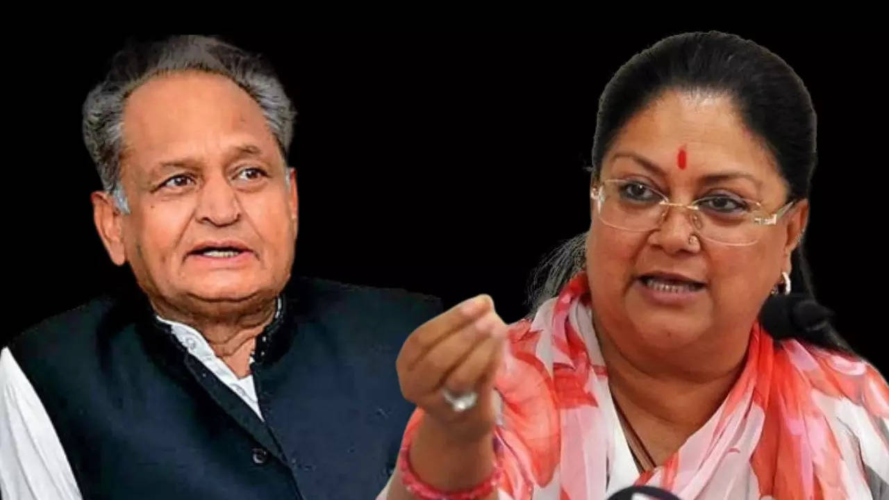 Vasundhara Raje, Ashok Gehlot