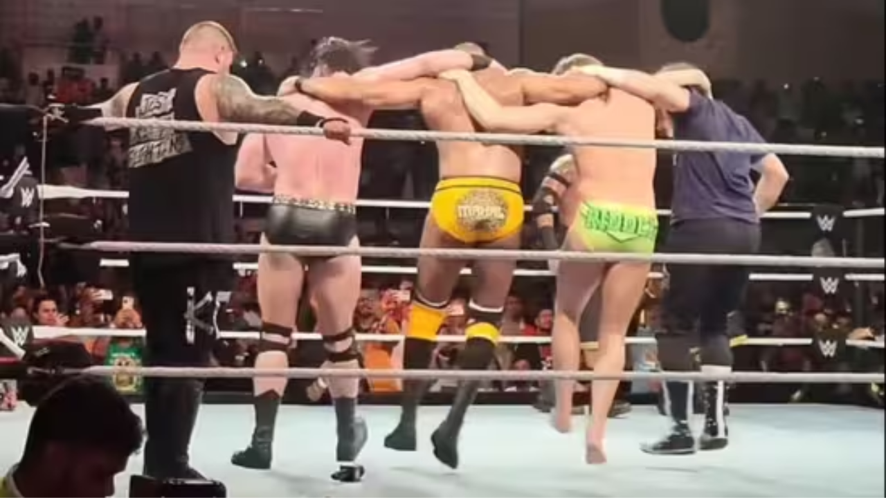 ​wwe wrestlers dance on natu natu, natu natu song viral video, natu natu viral song, trending video viral, instagram viral video