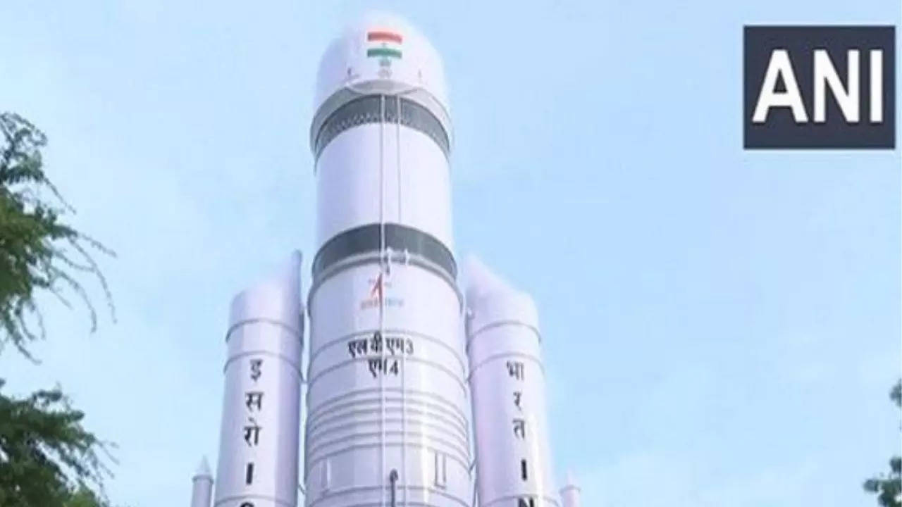 ISRO Chandrayaan-3 mission recreated at Raipur 120-ft Ganesh pandal