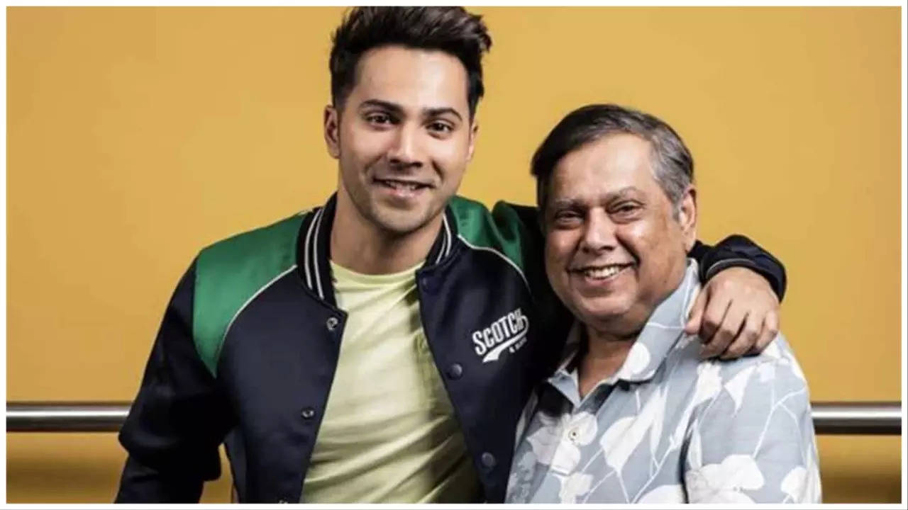 Varun Dhawan and David Dhawan