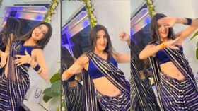 Bhabhi Dance Video बॉलीवुड गाने पर देसी भाभी का जबरदस्त तड़का डांस देखकर आप भी हो जाएंगे जबरा फैन