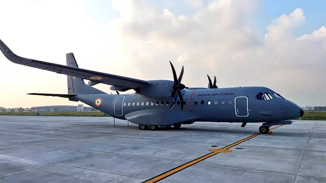 first C-295 transport aircraft