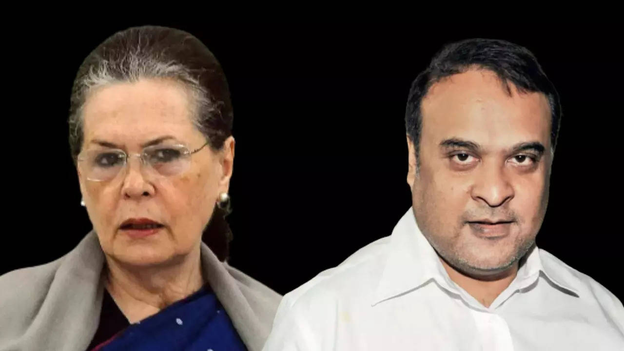 Himanta Biswa Sarma, Sonia Gandhi