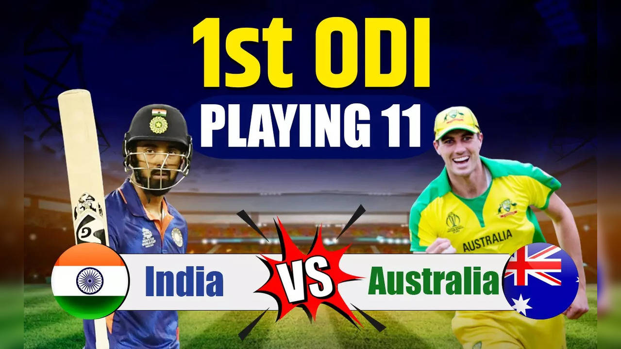 IND vs AUS 1st ODI Playing XI