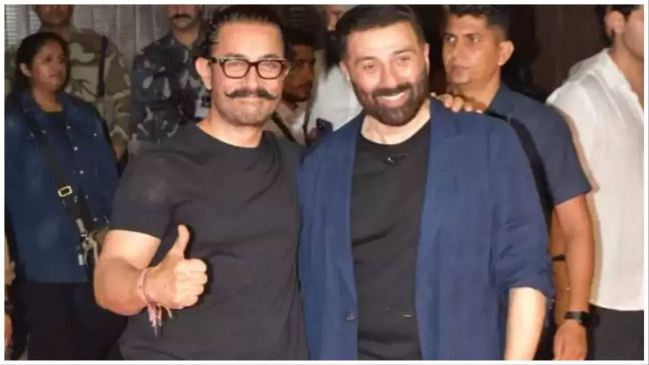 Aamir Khan and Sunny Deol