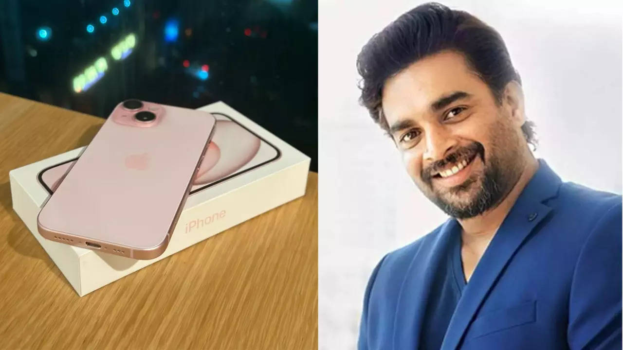 Madhavan buys Apple iPhone 15