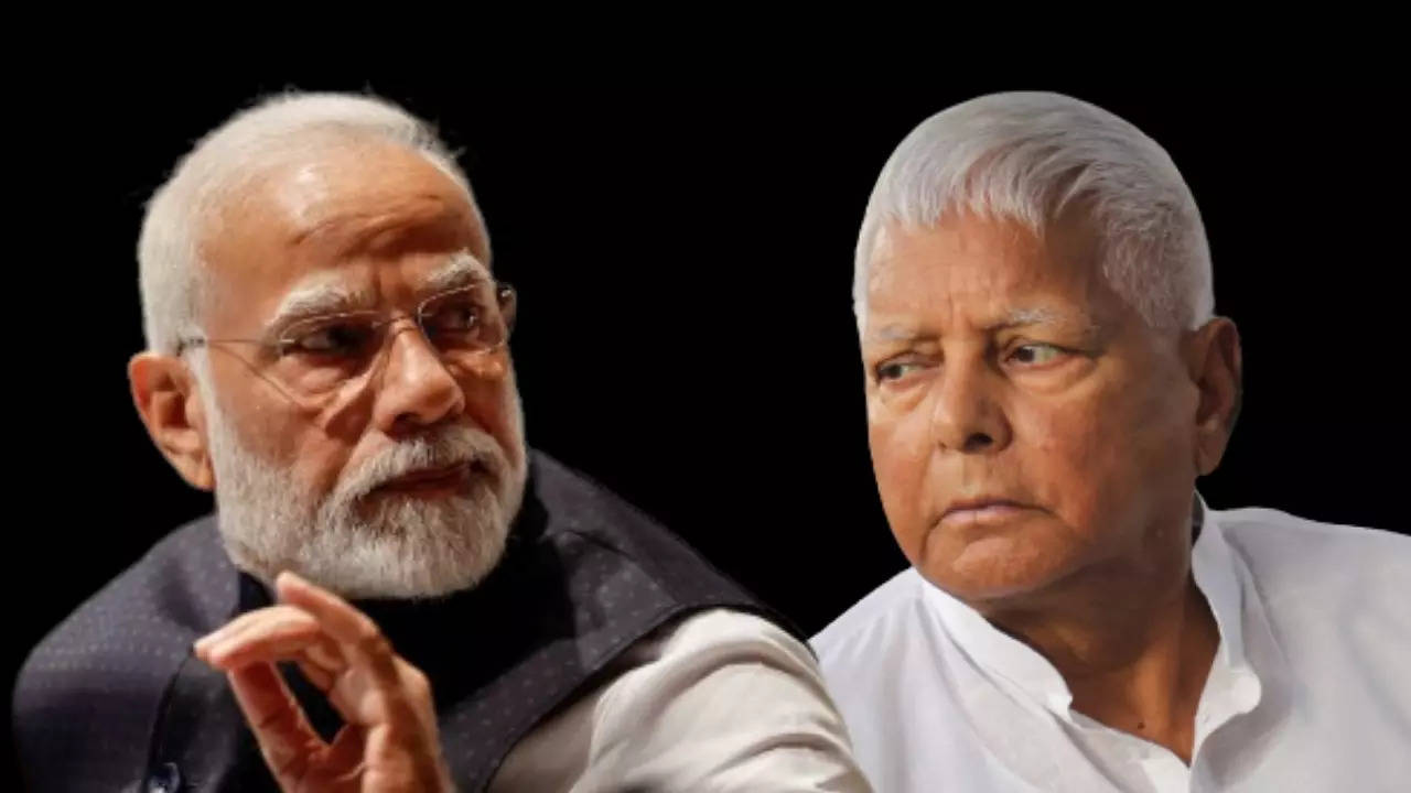 PM Modi, Lalu Yadav