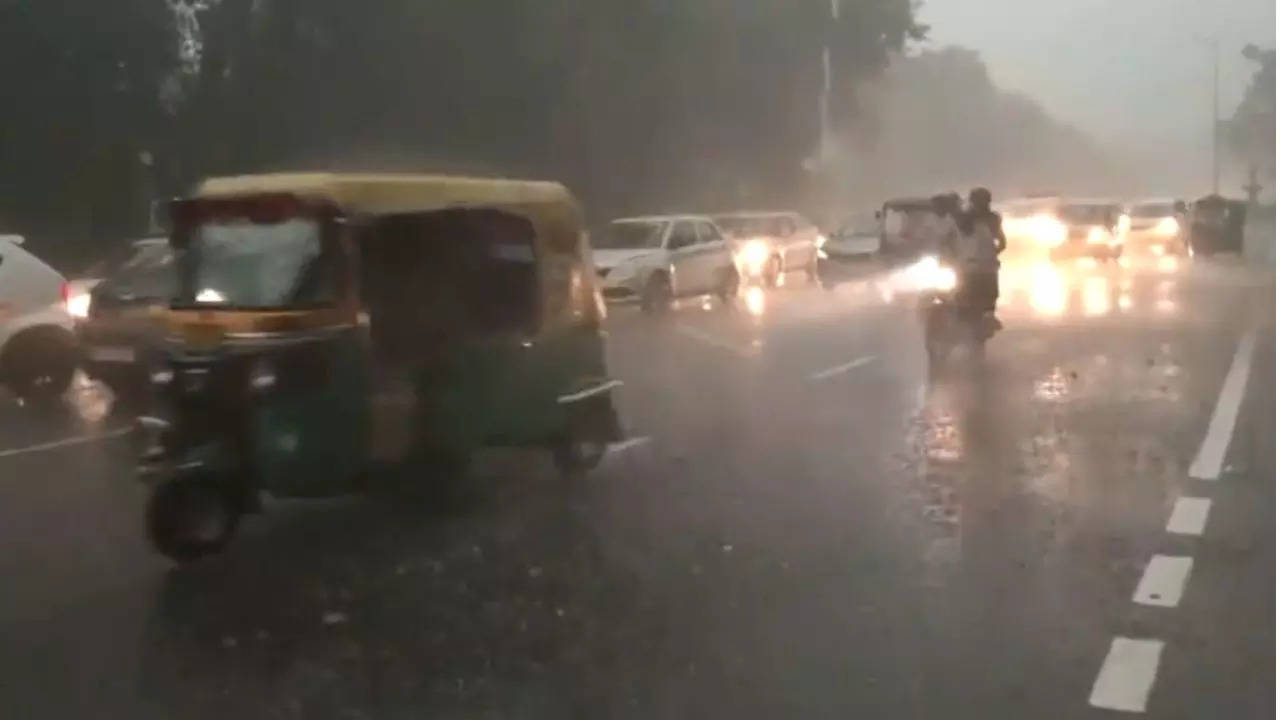 delhi rains