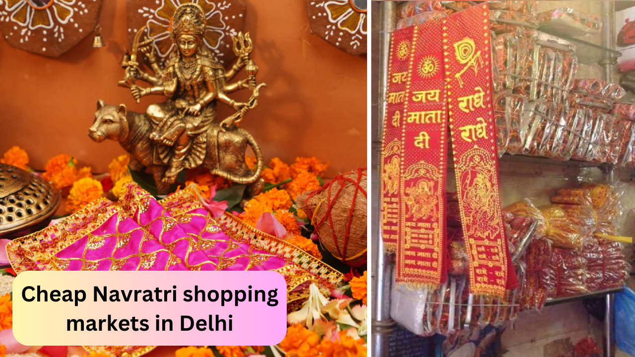 Cheap Navratri shopping markets in Delhi, chandni chowk, sarojini nagar, lajpat nagar, delhi ncr