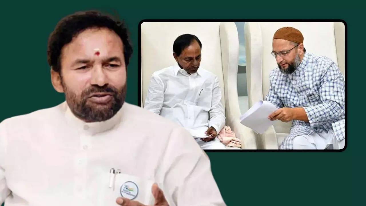 G Kishan Reddy, KCR, Owaisi