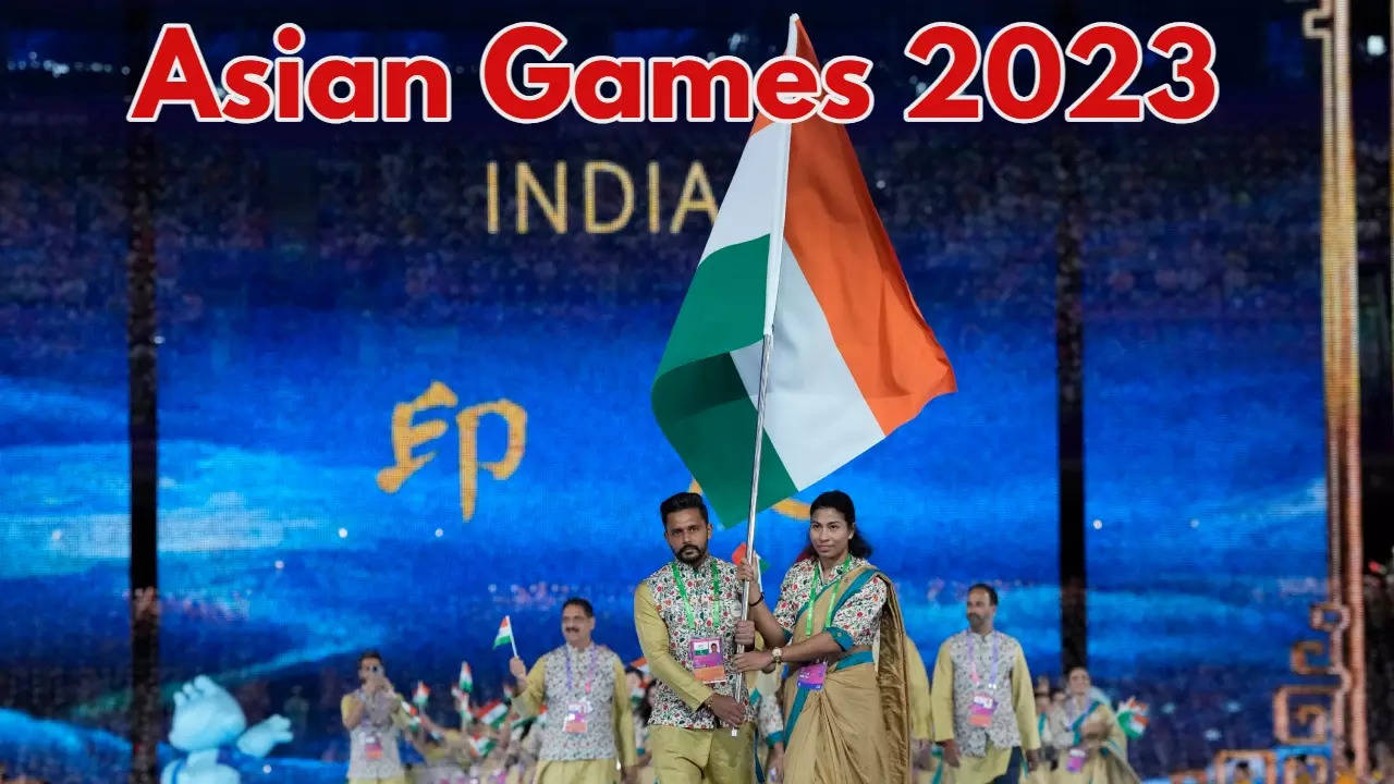 Asian Games 2023 India Schedule