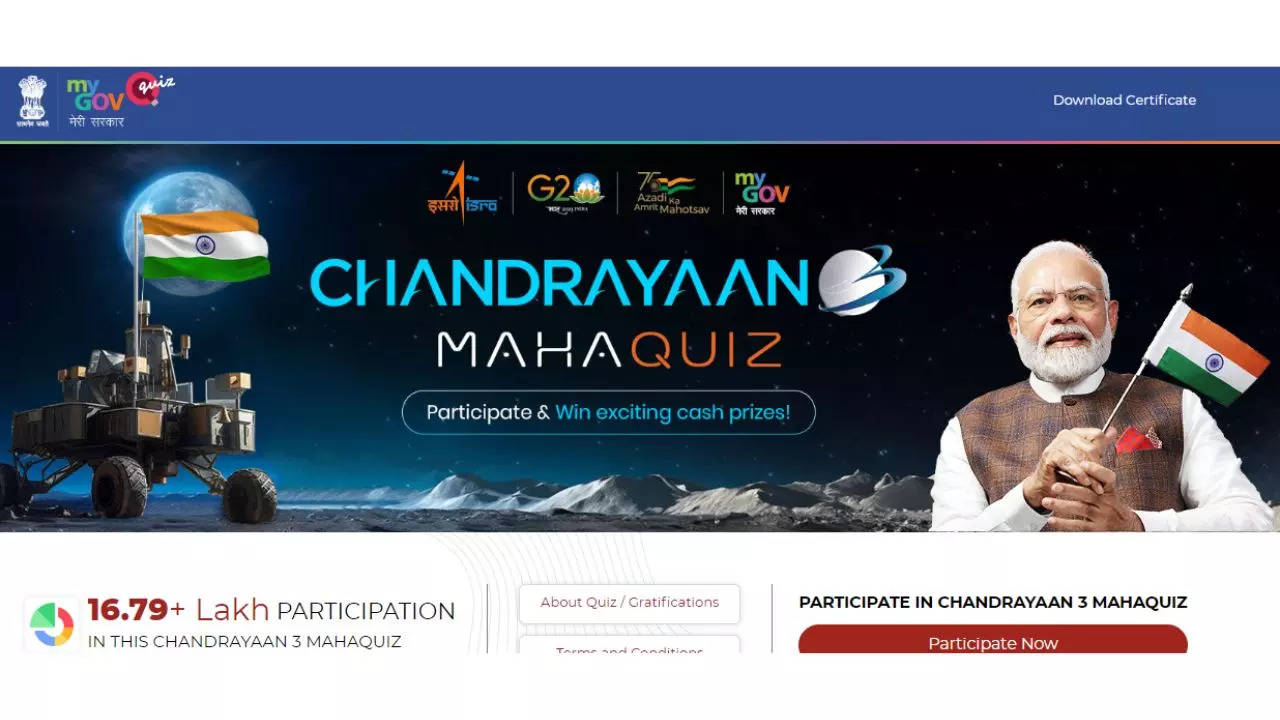 ​Chandrayaan 3 Maha Quiz​, Moon, ISRO